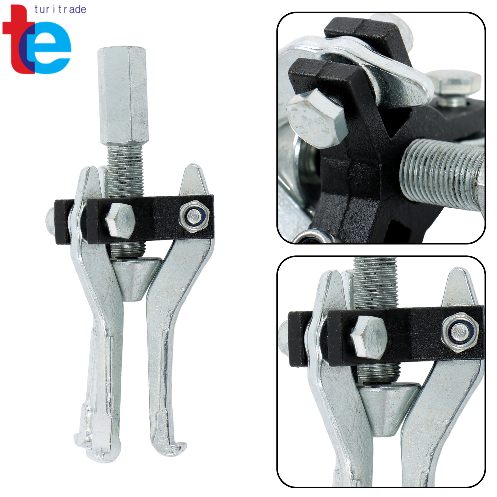 Gear Bearing Slide Hammer Puller Set 3 Jaw Internal External Puller Tool Kits