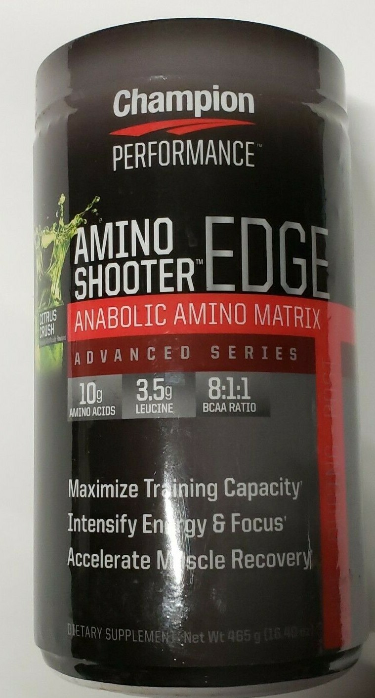 Champion Performance - AMINO Shooter EDGE - CITRUS CRUSH - 30 Servs - Exp 1/2027