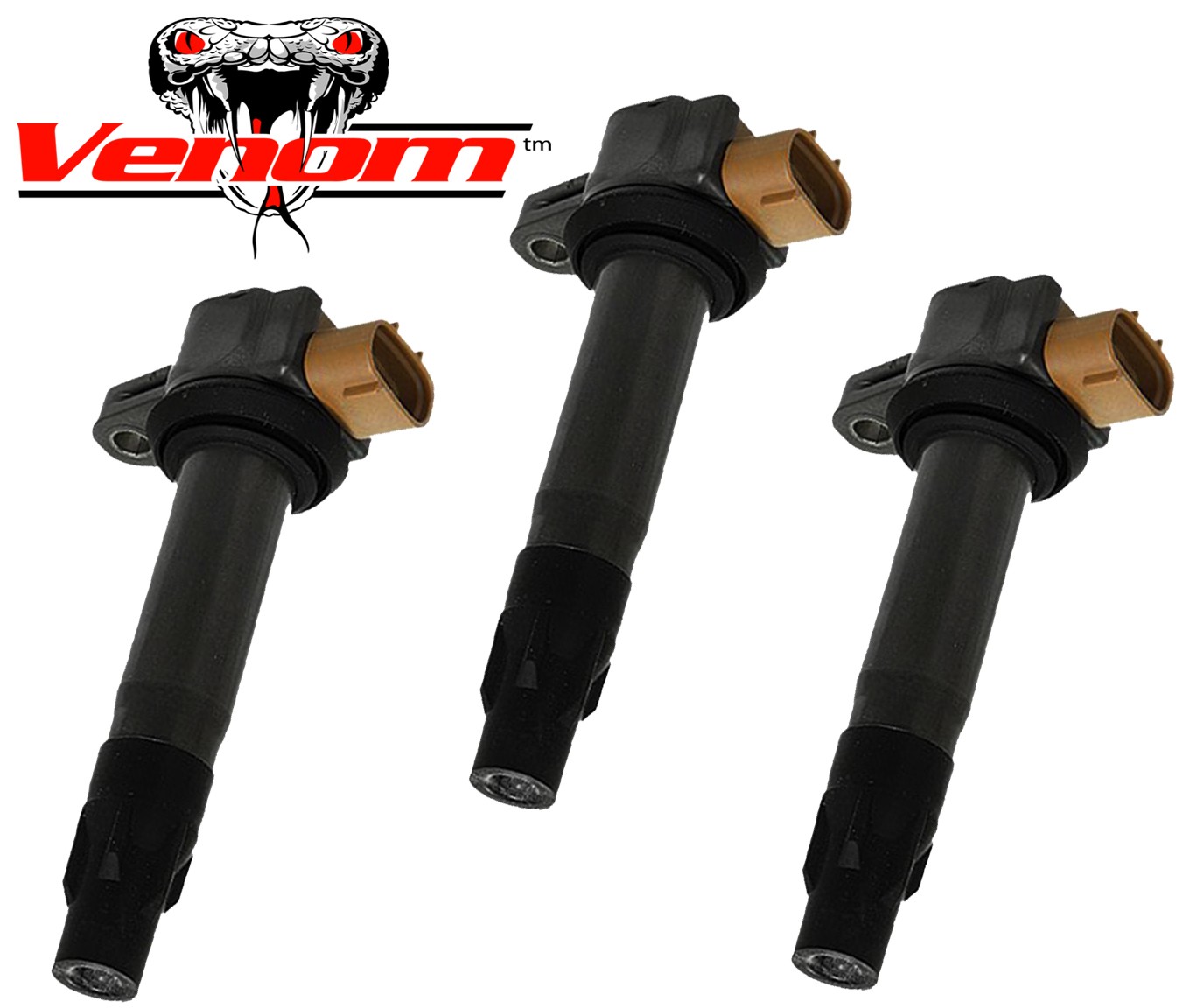 Set of 3 SkiDoo Ignition Coil Stick 600 & 900 ACE 420666140 420666141 420666142
