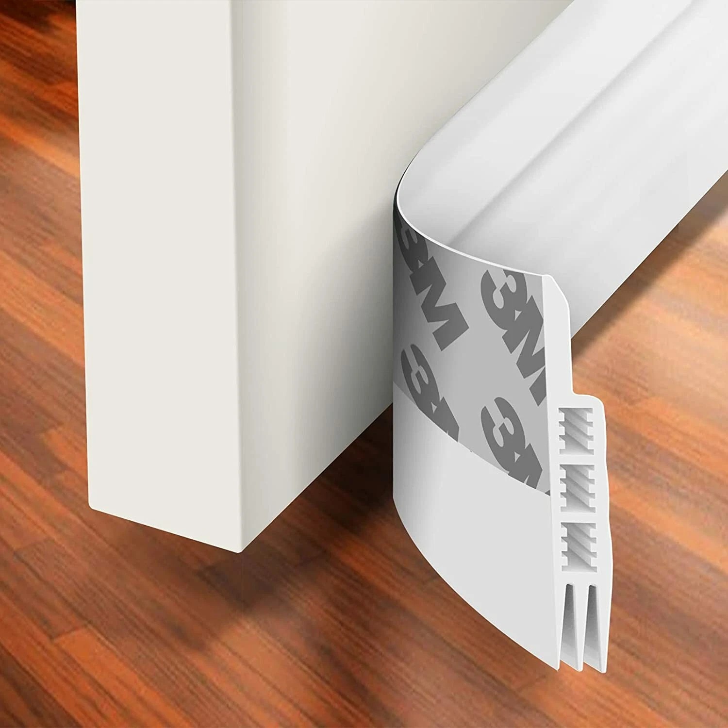 Strong Adhesive Under Door Sweep Weather Stripping Door Draft Stopper Blocker US