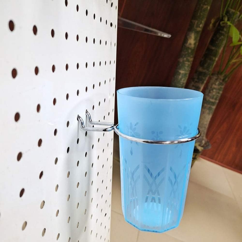 Metal Plating Pegboard Cups Holder Ring Style Pegboard Hooks Pegboard Accesso...