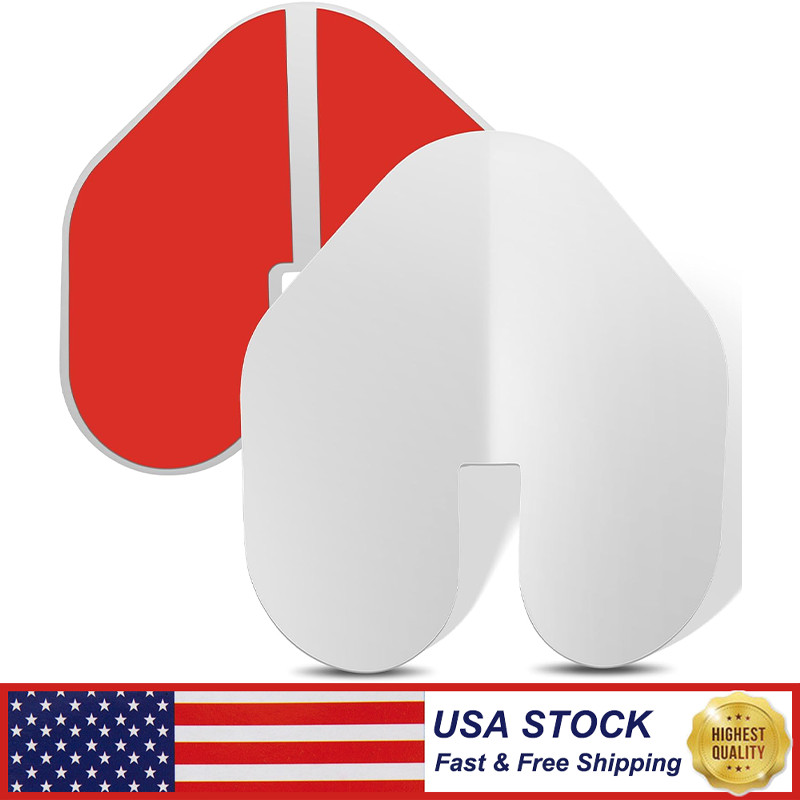80638 Bow Guard with Notch Stainless Steel Boat Bow Protector (9 x 8.75'')