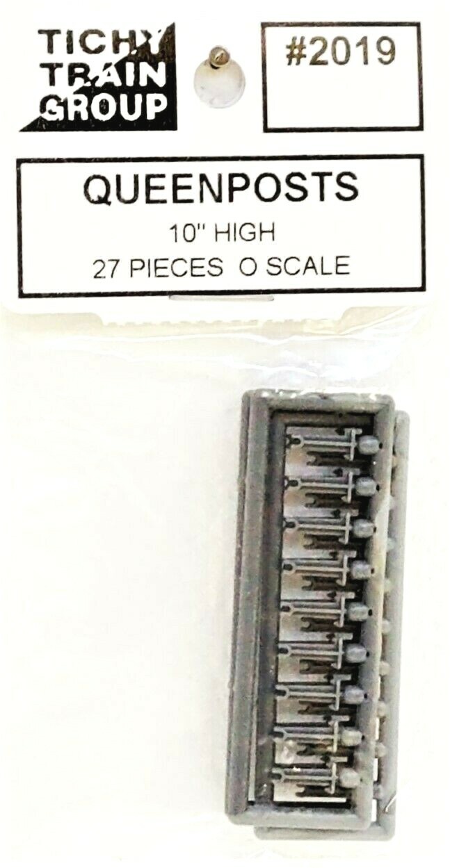 O Scale Tichy Train Group 2019 10" Queenposts pkg (27)