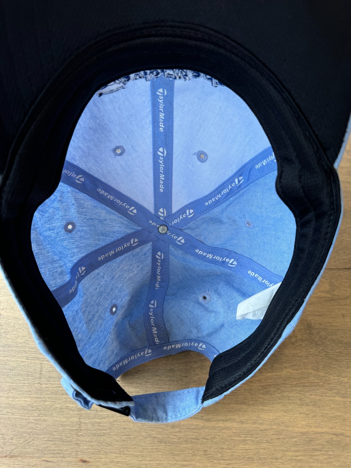 TaylorMade Golf Tradition Heathered Light Blue Adjustable Strapback Hat Cap