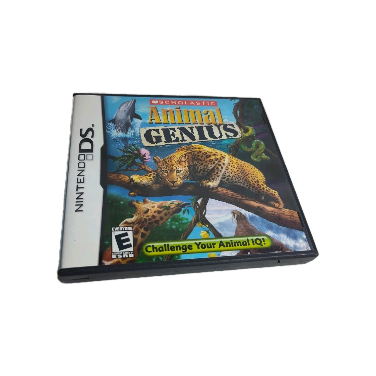 Nintendo DS Animal Genius Case & Artwork Only No Game Included