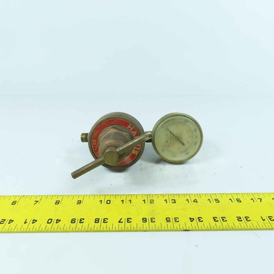 Harris 447-50 Single-Stage Pressure Regulator 1/4" 50 PSIG 200PSI Max Inlet