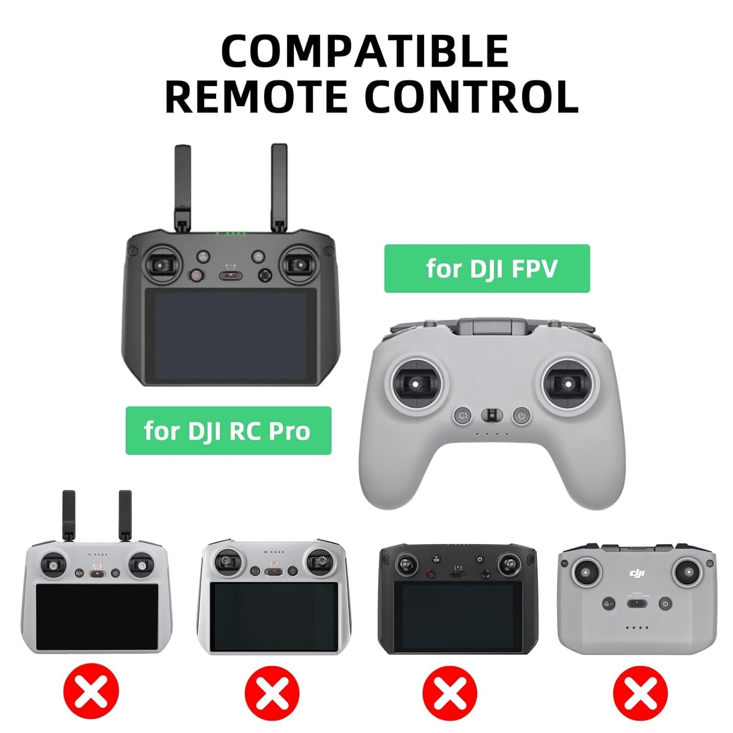 Replacement Joysticks for DJI RC Pro, DJI FPV Remote Controller 2 (Pair) - New