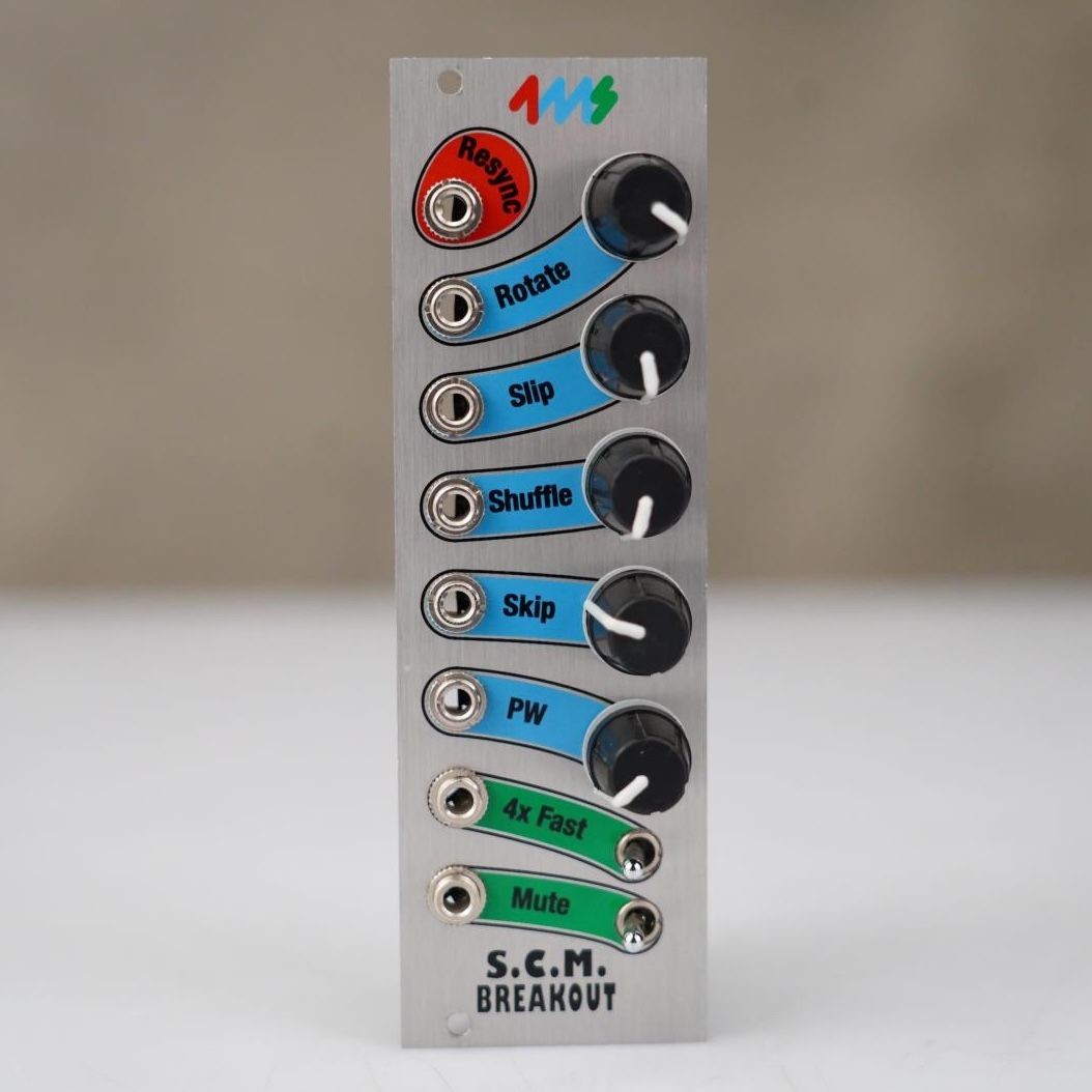 4ms SCM Shuffling Clock Multiplier Breakout Eurorack Module #58412