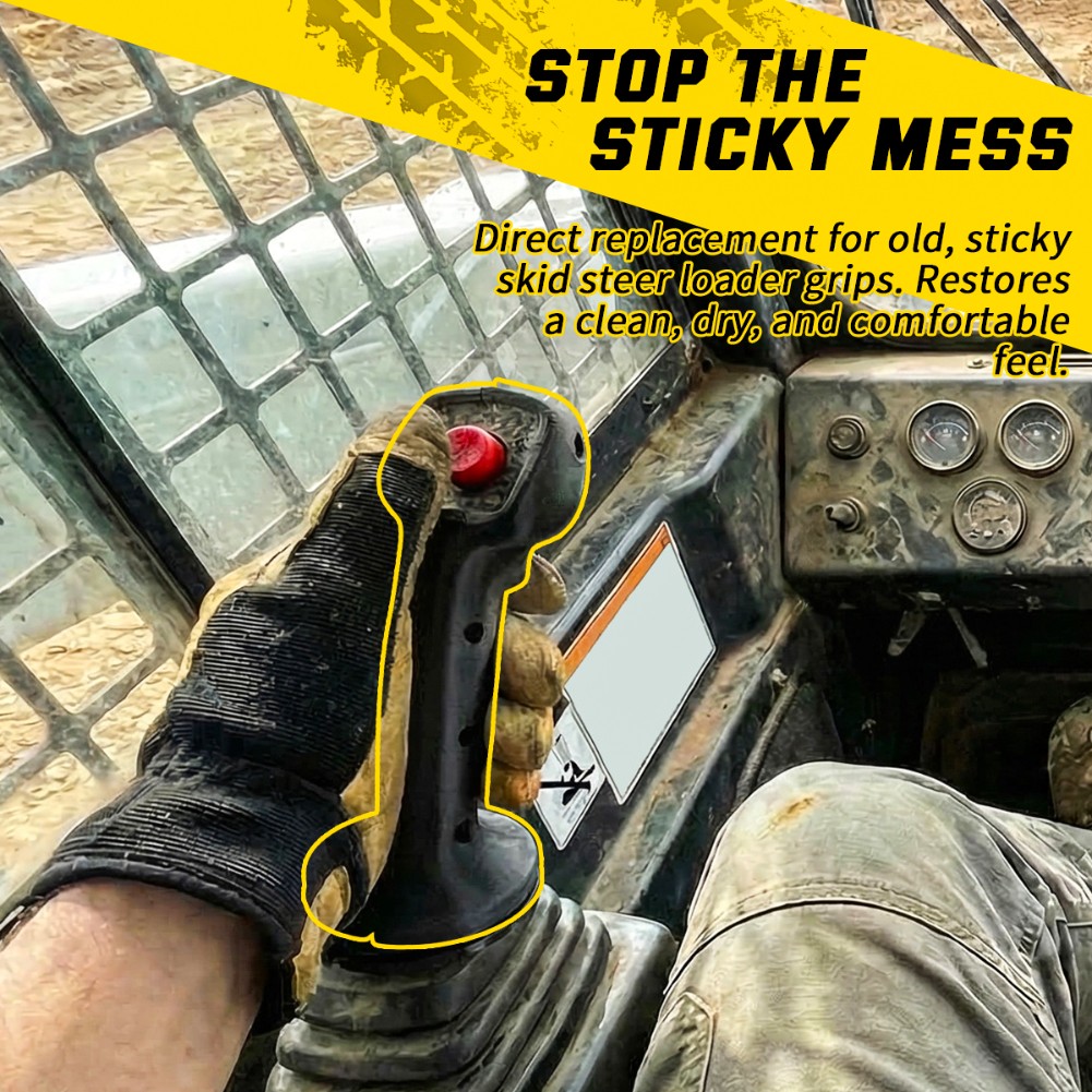 For Cat D Series Skidloader Replacement Plastic Handle Set also fit C & B serie