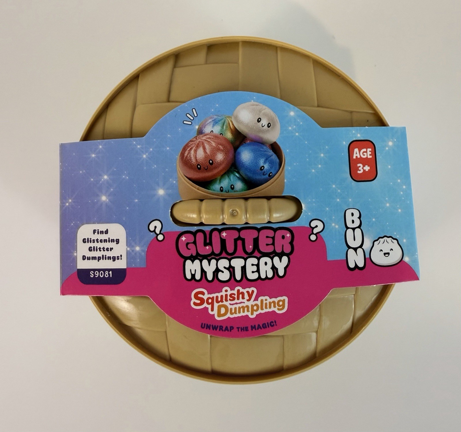 Squishy Dumpling Glitter Mystery Sealed