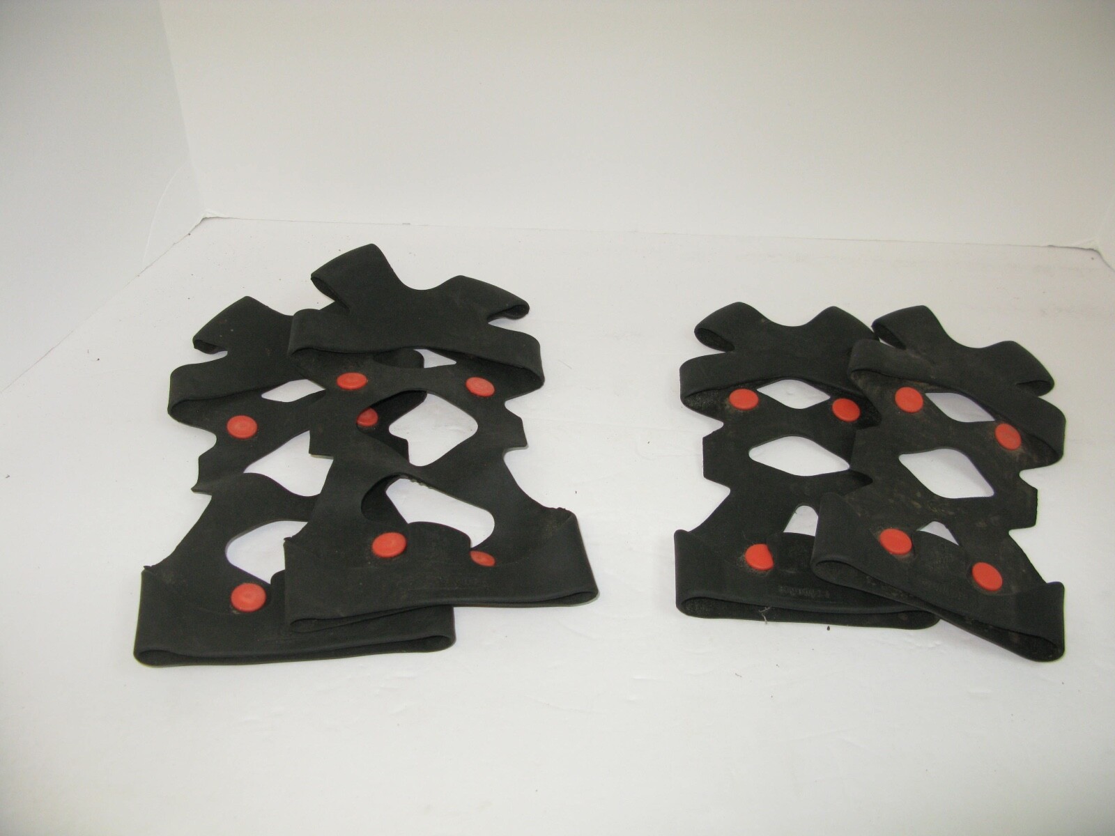 Ergodyne Anti-slip XL & L Slip on Boot Grippers w 8 Spikes- CHOOSE SIZE