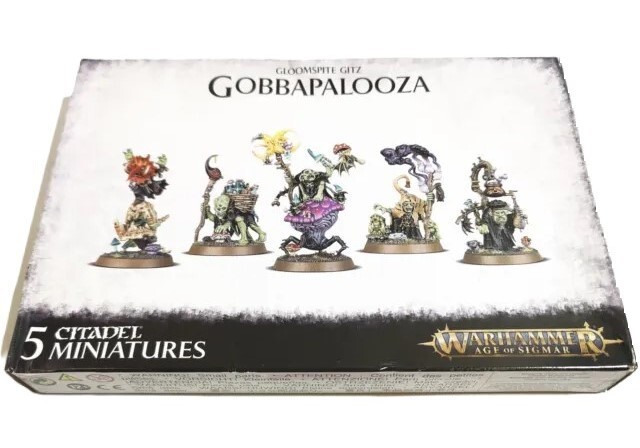 Games Workshop Warhammer Age of Sigmar Gloomspite Gitz GOBBAPALOOZA Unpainted