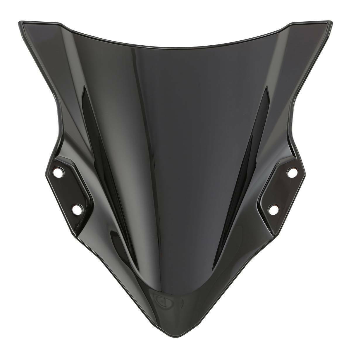 Windshield Black Windscreen for Kawasaki Ninja 400 2018-2023 ABS Wind Deflector