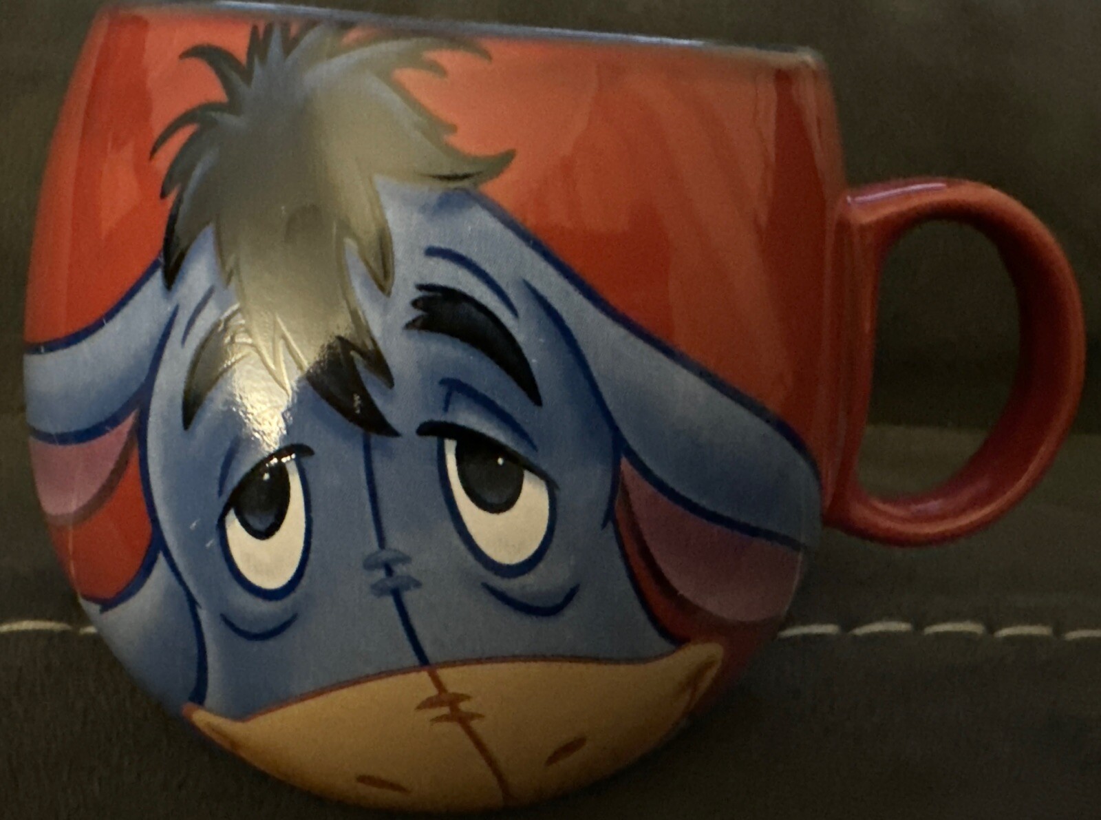 Disney Eeyore Barrel Mug ~ Rare ~ Collectable