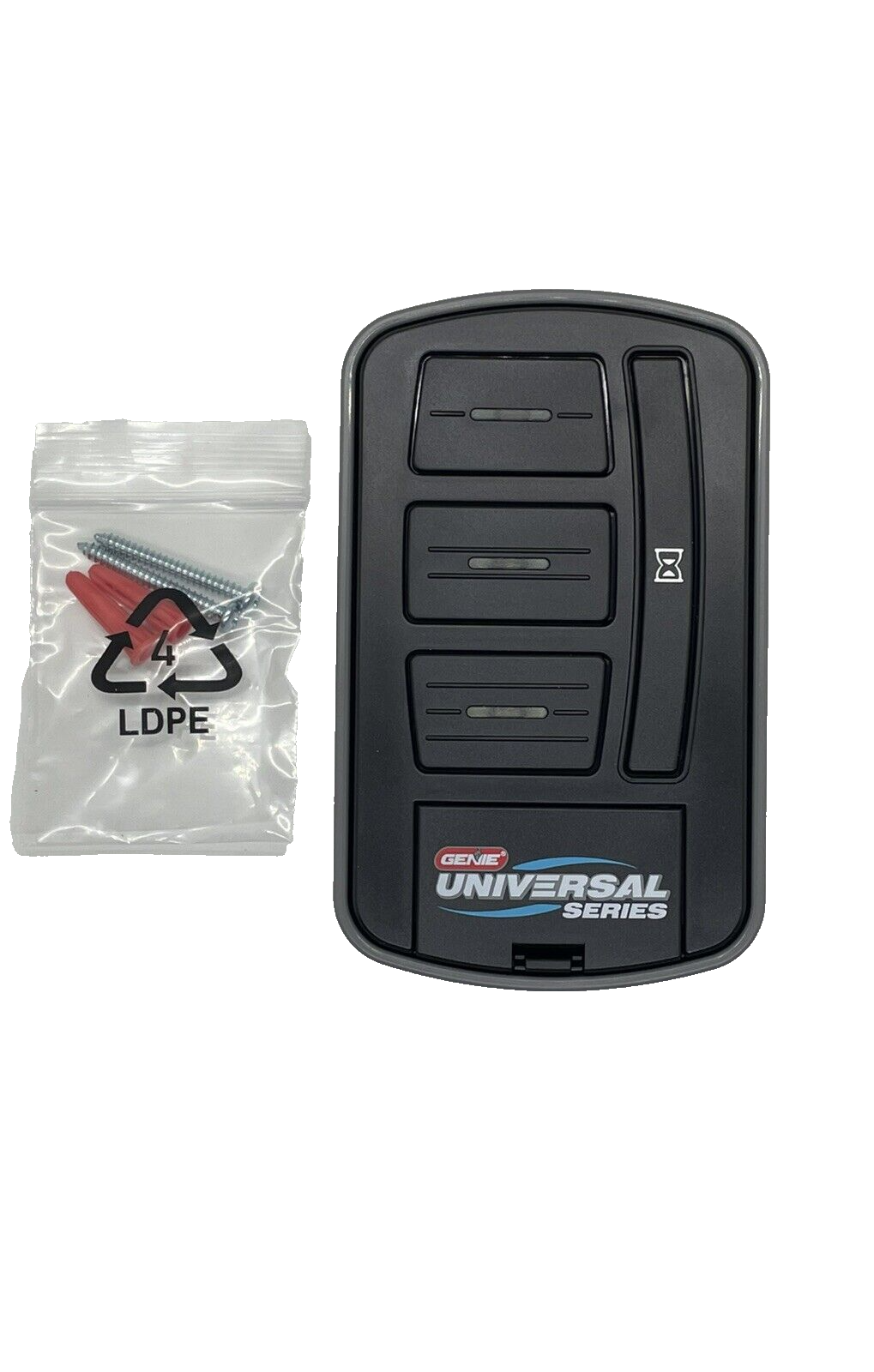 Genie Universal Wireless 3-Door Wall Console w/ optional delay-GUWWC-P