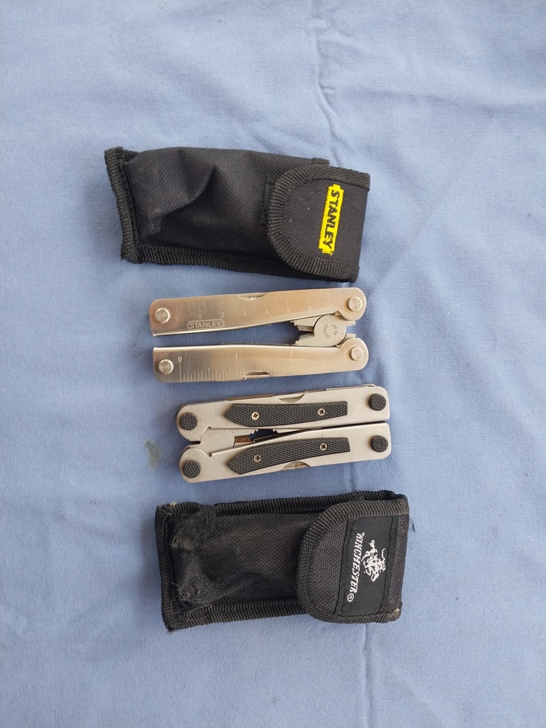 2 multi tool 1 Winchester 1 Stanley