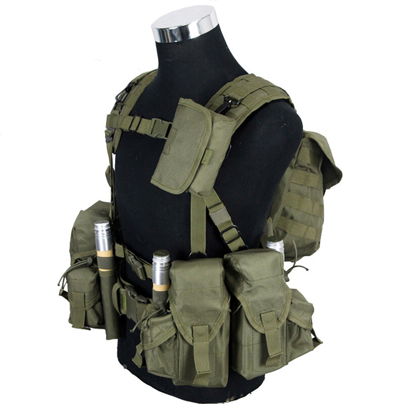 Russian Special Forces Smersh Vest AK Set Military Tactical Training Replica