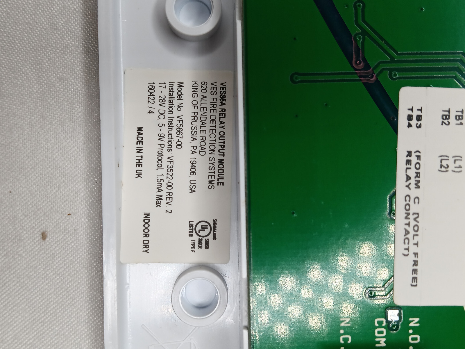VES 55000-863VES VES95A Relay Output Module