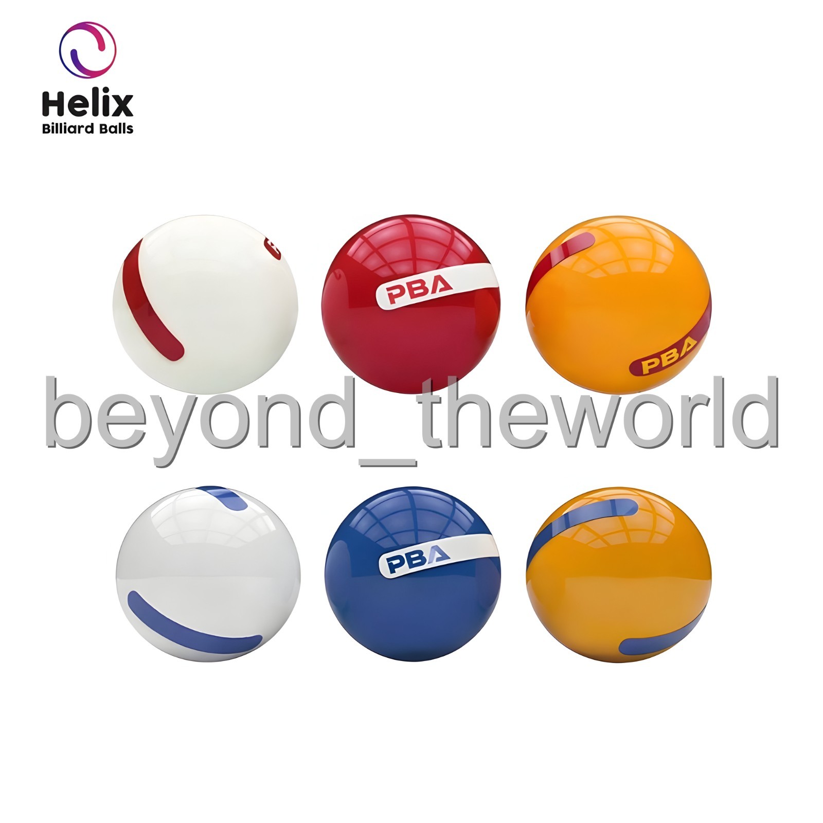 Helix Korea Pro PBA Exclusive Official Billiards Balls 3cushion ⭐Tracking⭐