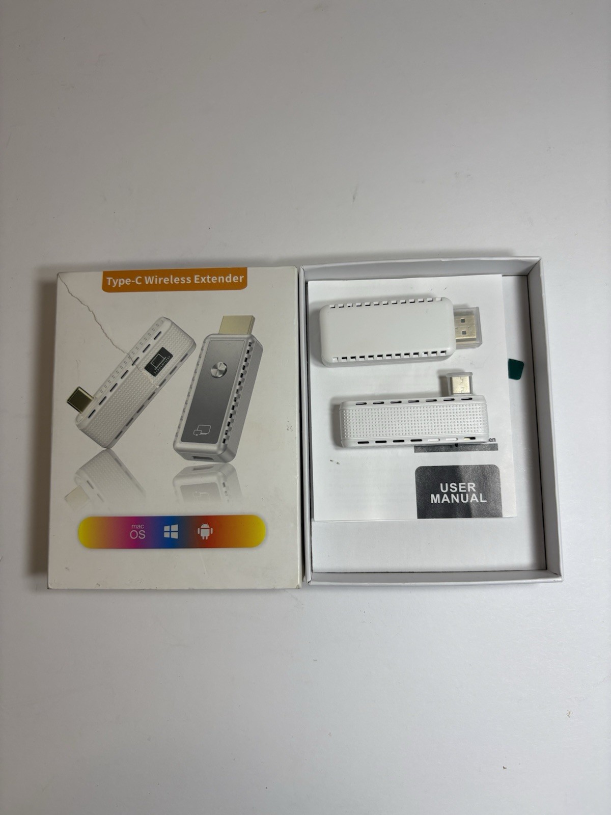 2 In 1 Wireless HDMI Transmitter And Receiver, 165FT/50M 4K Decide 1080P@60Hz Ou