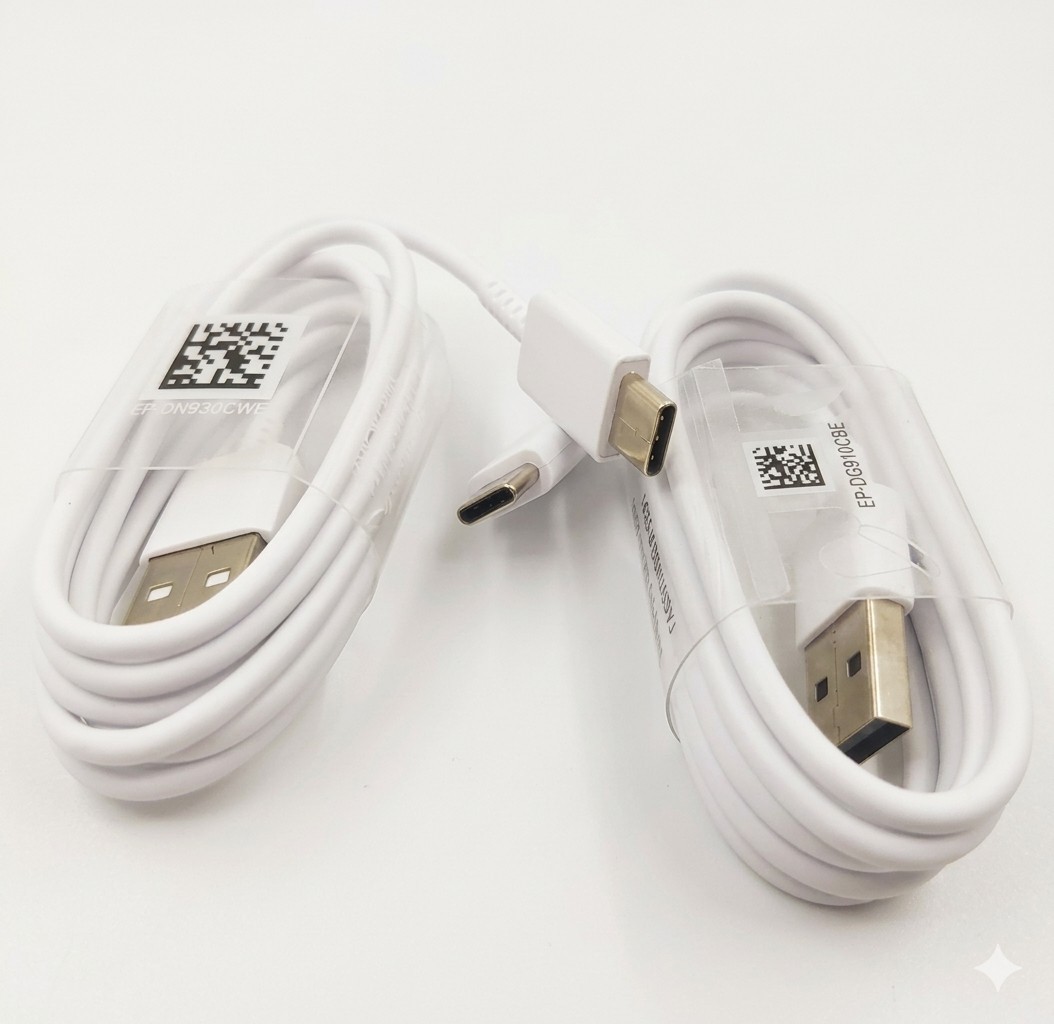 (OEM 2-Pack) USB-C to USB-A Fast Charge Cable (4ft) | Android | Samsung