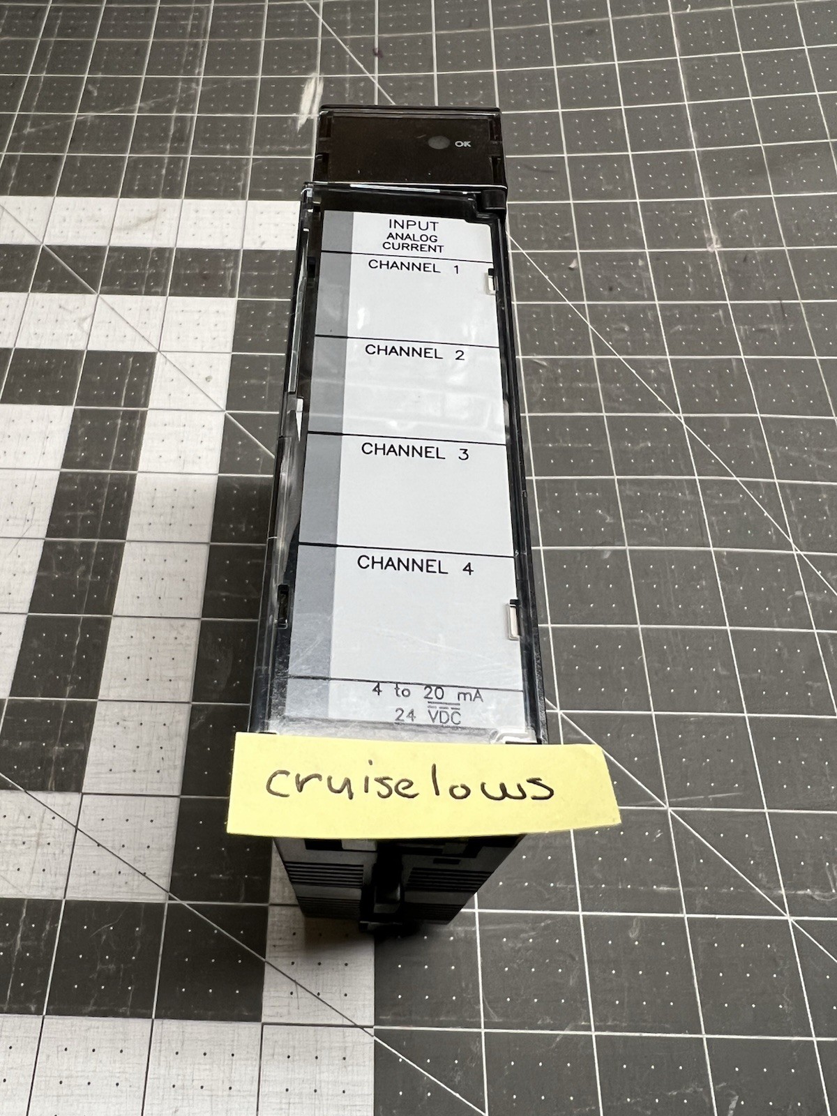 GE Fanuc IC693ALG221J 4Pt Current Analog Input Module