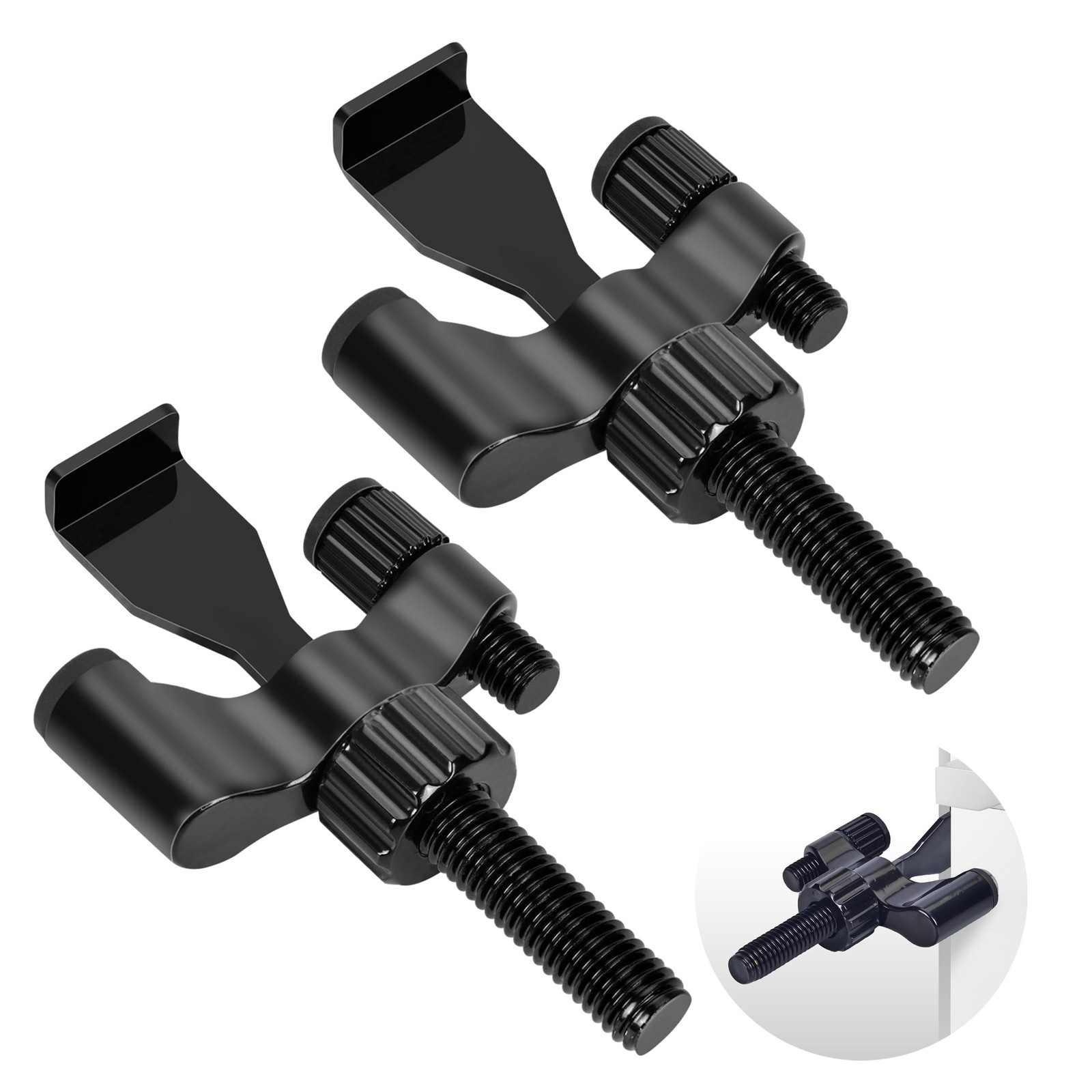Adjustable Portable Door Lock, Hotel Door Stoppers for Travelers Safety to Pr...
