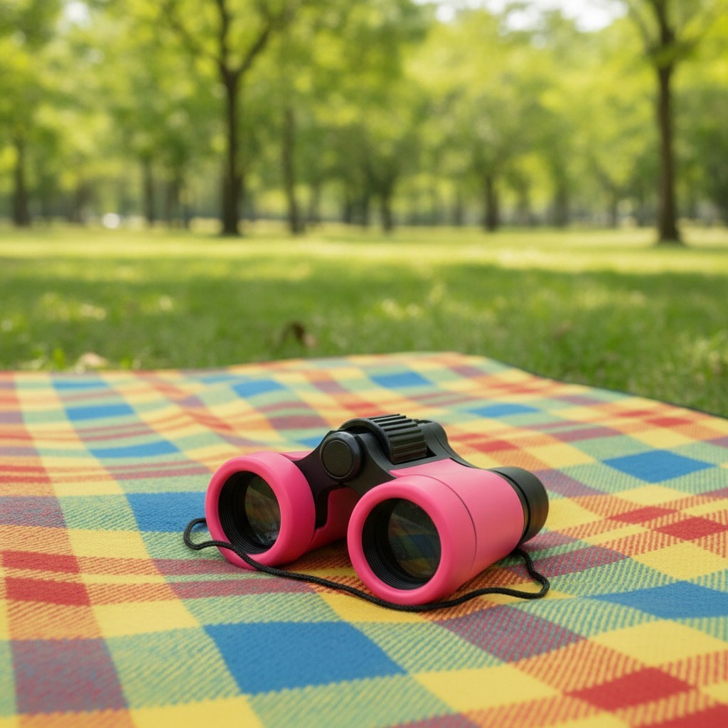 Safe and Lightweight 4x30mm Kids Binoculars | Ideal for Bird Watching & Hiking