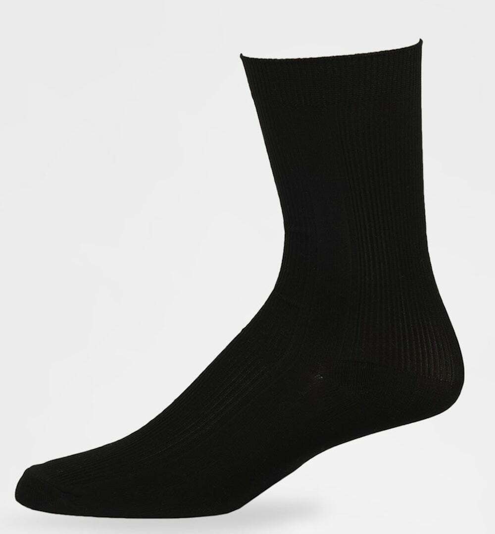 Men's Dress Socks 6 Pairs Lot Ribbed Crew Style Casual Fashion Size 9-11 10-13