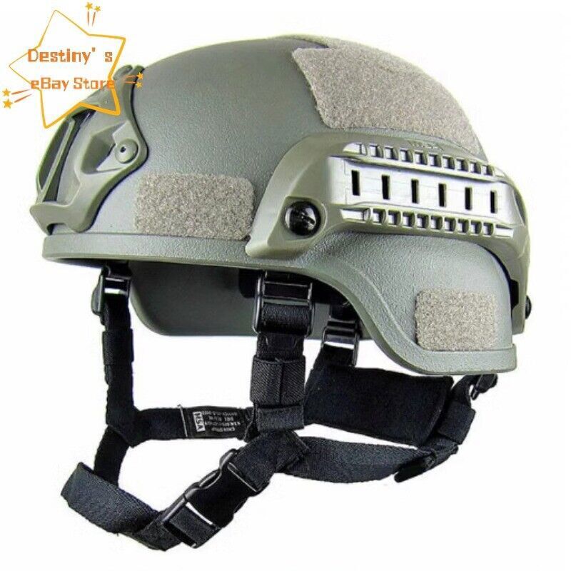 MICH Bulletproof Helmet PE NIJ IIIA Aramid Training Helmet Cycling Helmet New