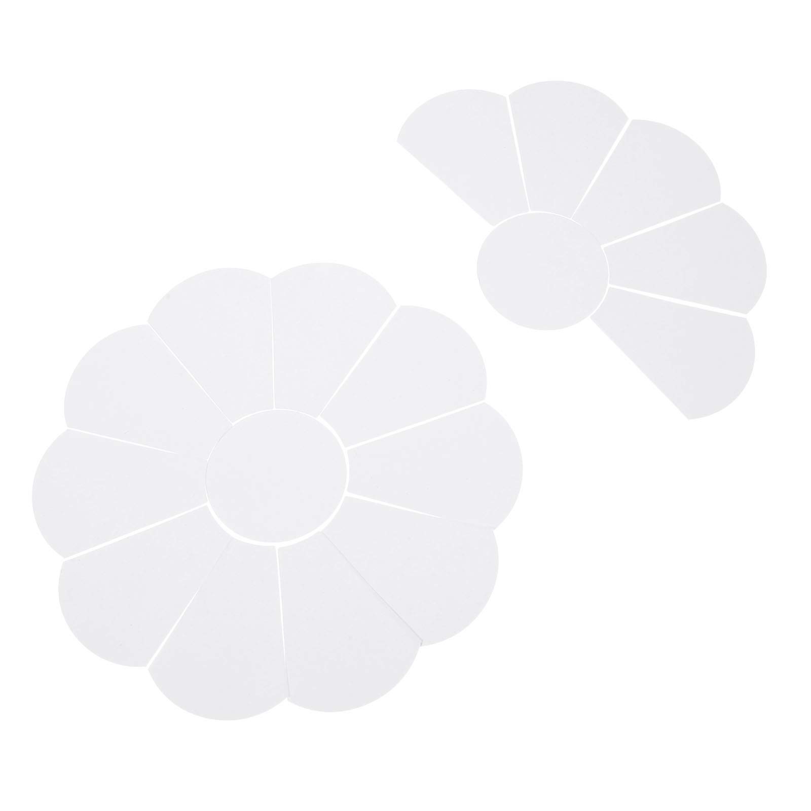 44 Pcs Paper Quilting Template, , Reusable, Flower Shape Paper Piecing Stenci...