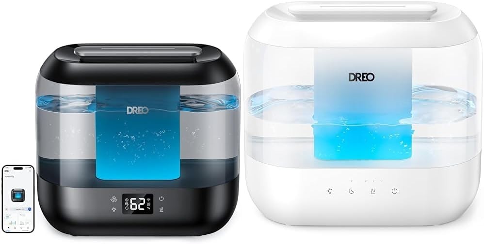 Dreo 4L Smart Humidifier for Bedroom Home Voice App Control Auto Mode Quiet Mist