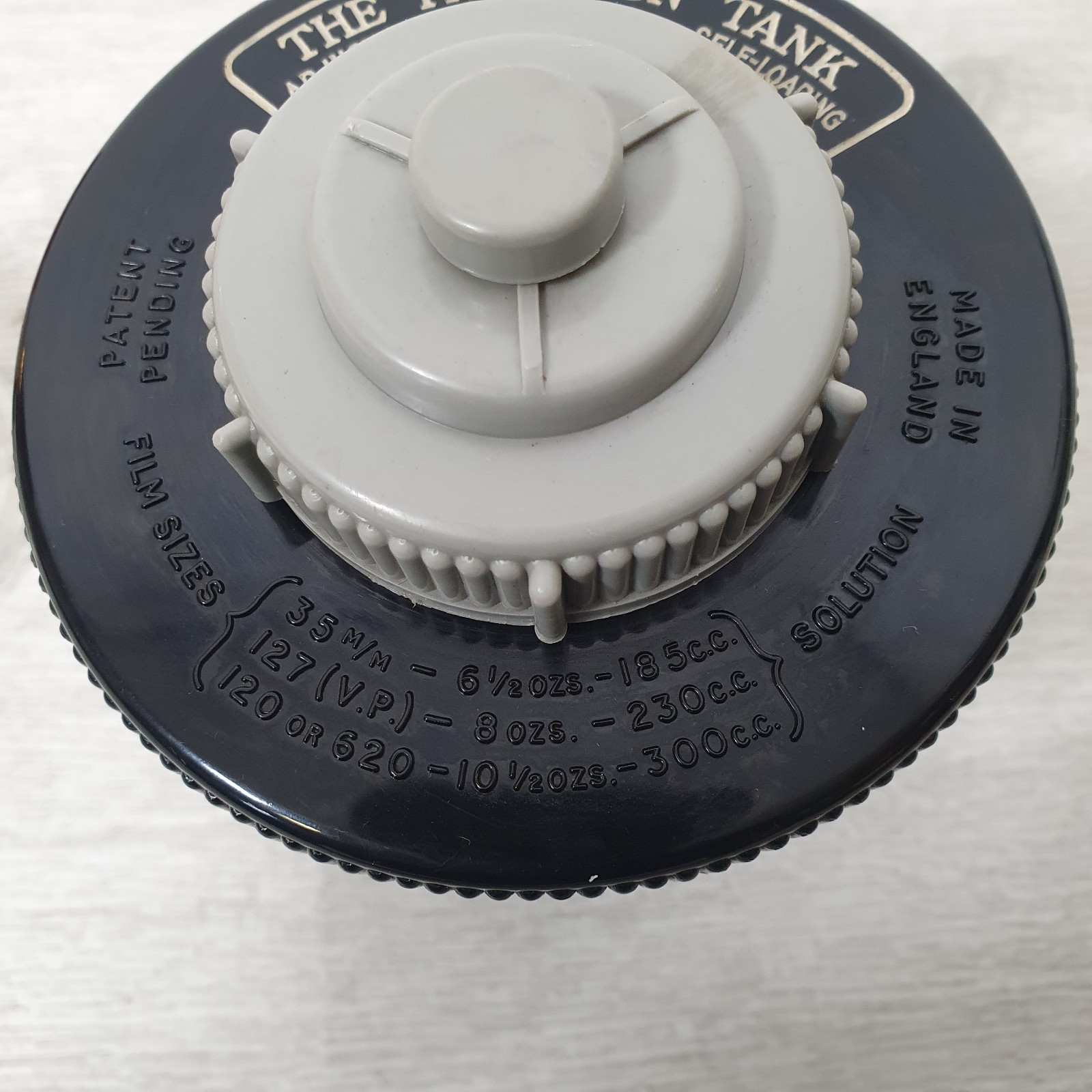 Paterson Major II Developing Tank 35mm with Adjustable Spiral - B26