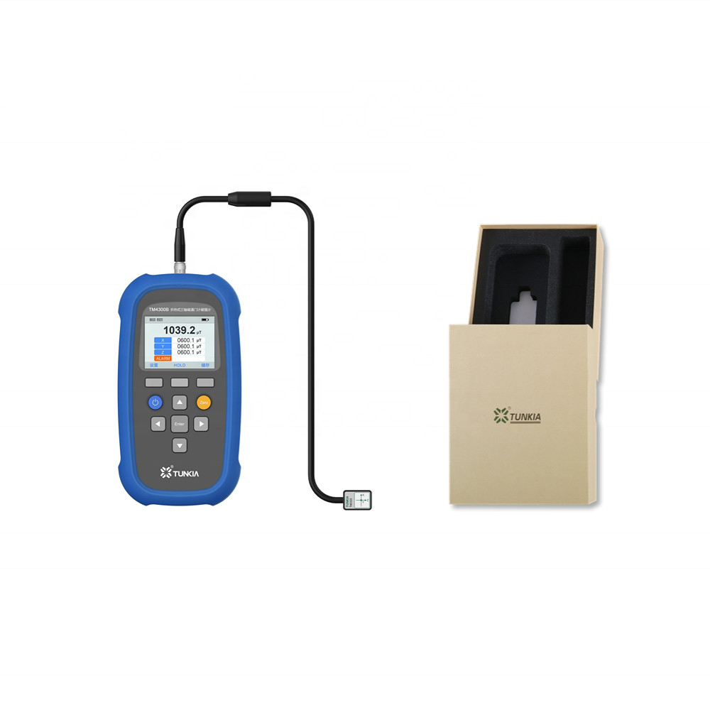 Three Axis Fluxgate Magnetometer with Class 1 Range 0 to 100μT Resolution 10nT