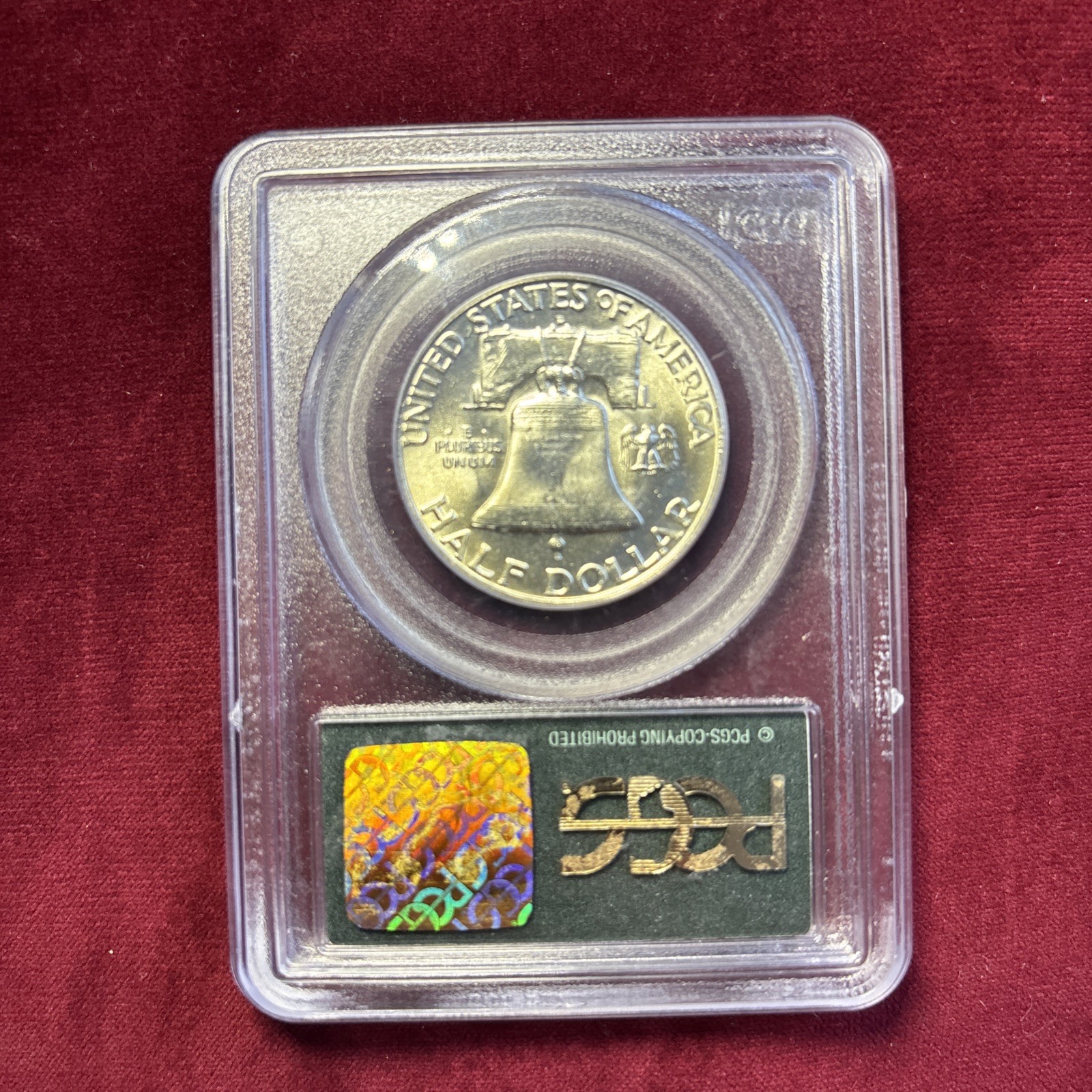 1959-D Franklin Half Dollar MS64FBL PCGS