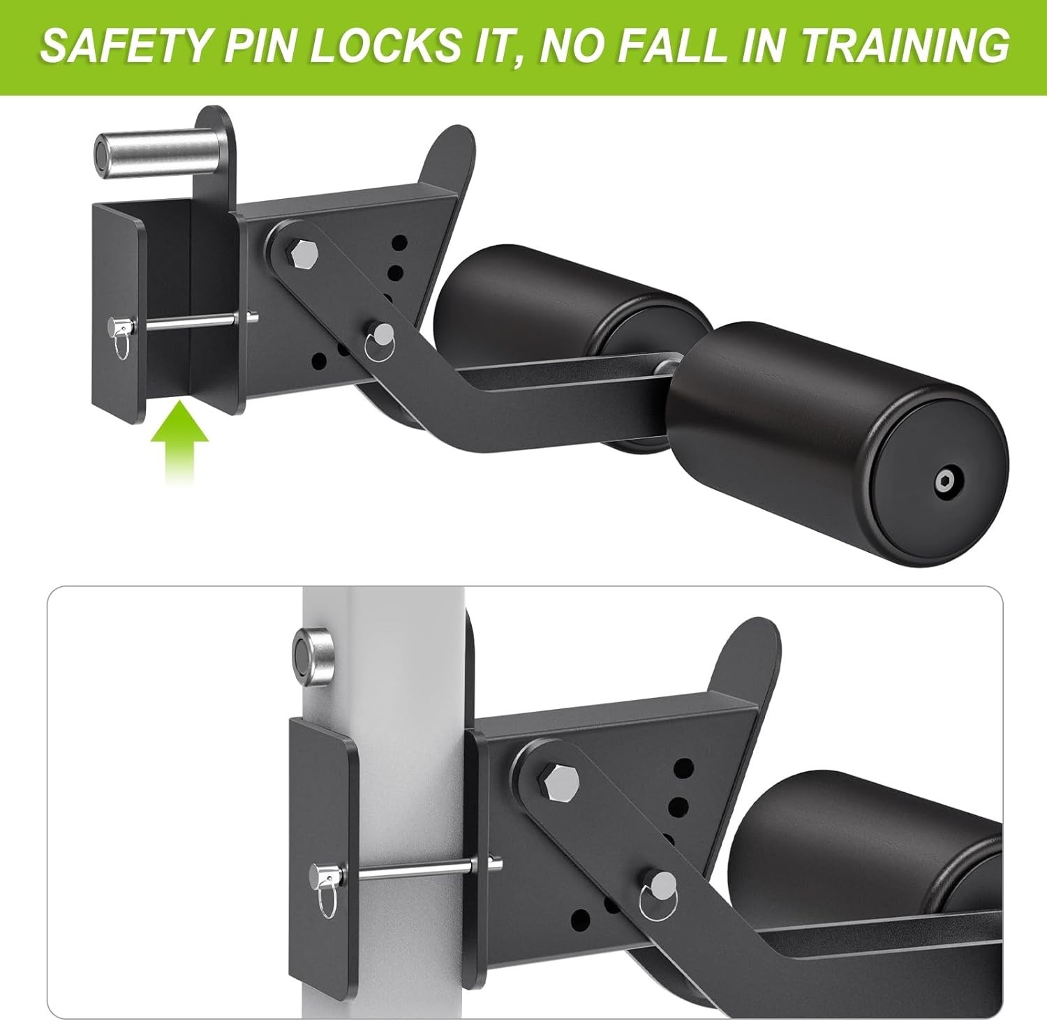 Leg Extension Attachment - Adjustable with Leather Surface^