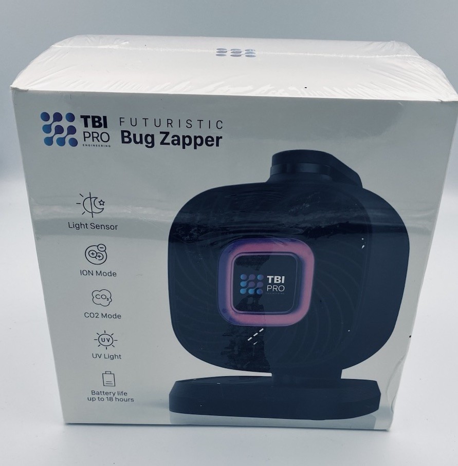 TBI PRO Futuristic Indoor Bug Zapper Kills Flies Gnats Mosquitos Home RV Campers