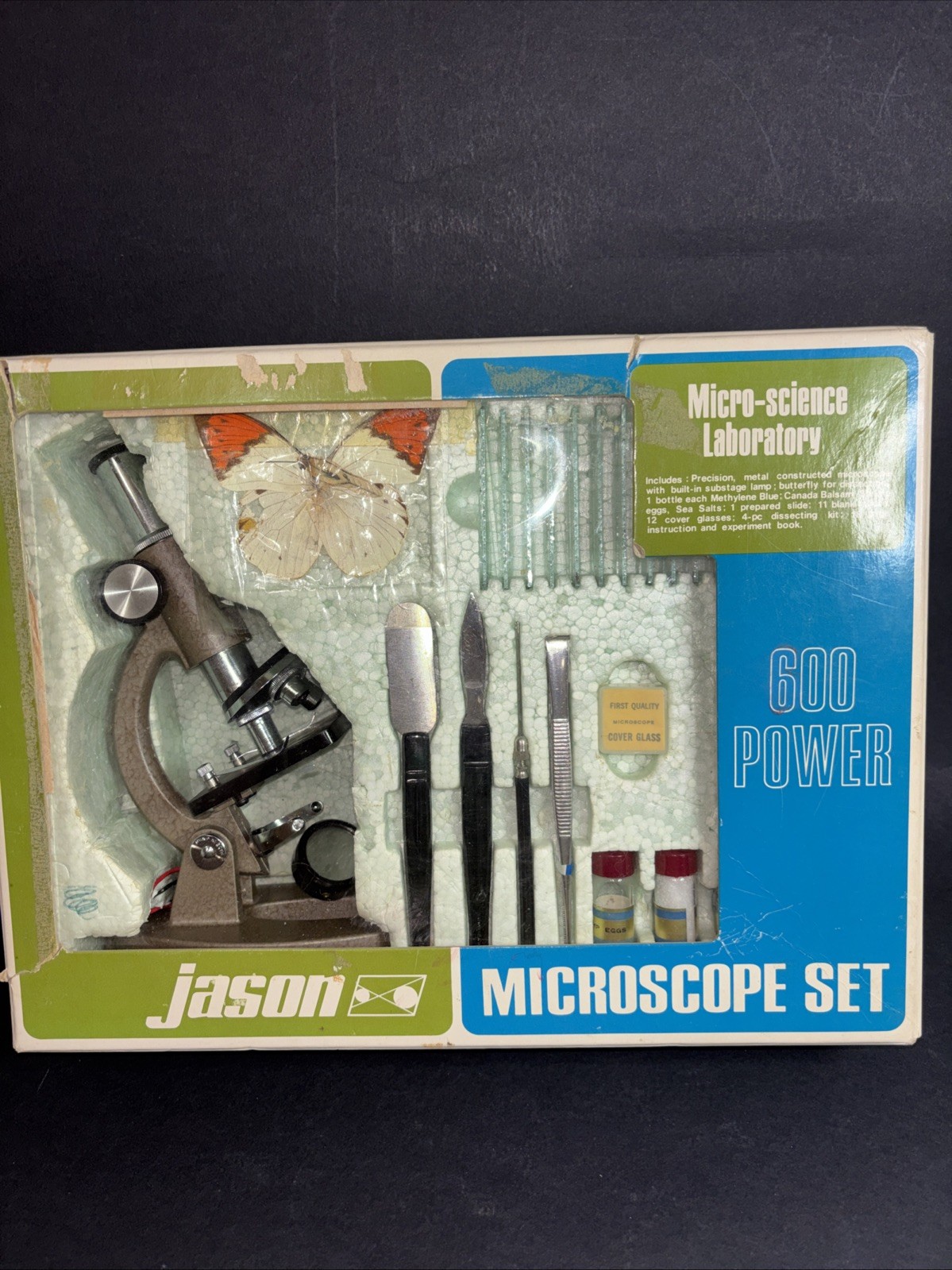 Vintage Jason Micro-science Lab. 600 Power 1971 Model 715.