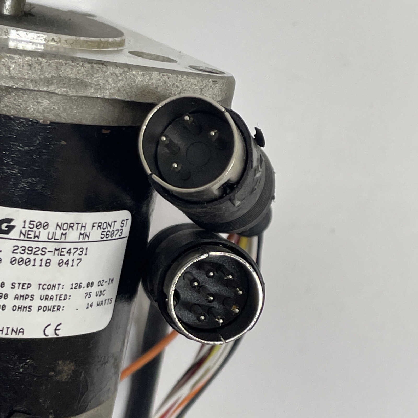 MCG 2392S-ME4731 / 2-Phase Stepper Motor With Integrated Qphase Encoder 1.8