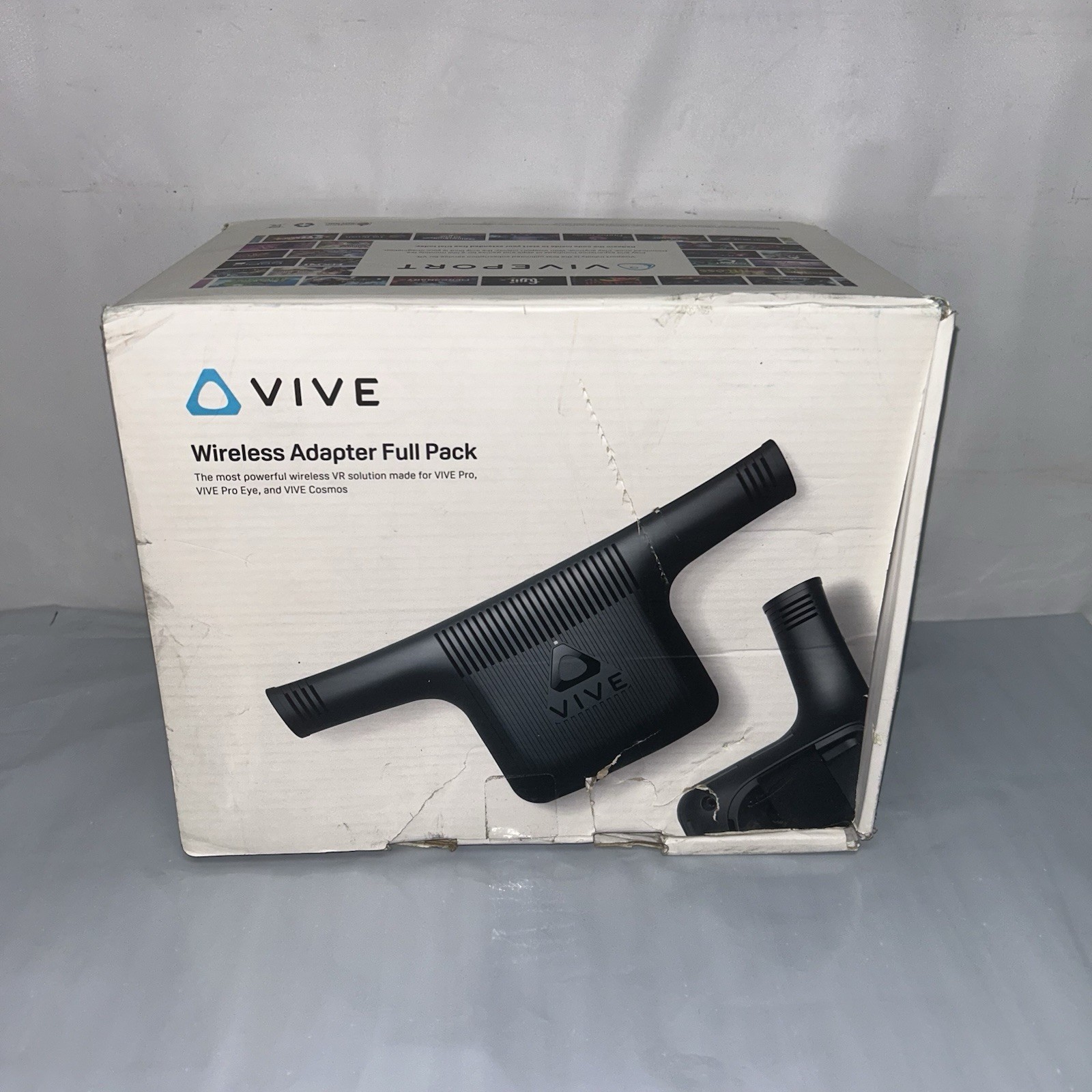 HTC Vive Wireless Adapter for Vive Pro/Cosmos Series, PC - Black (Full Kit) NEW