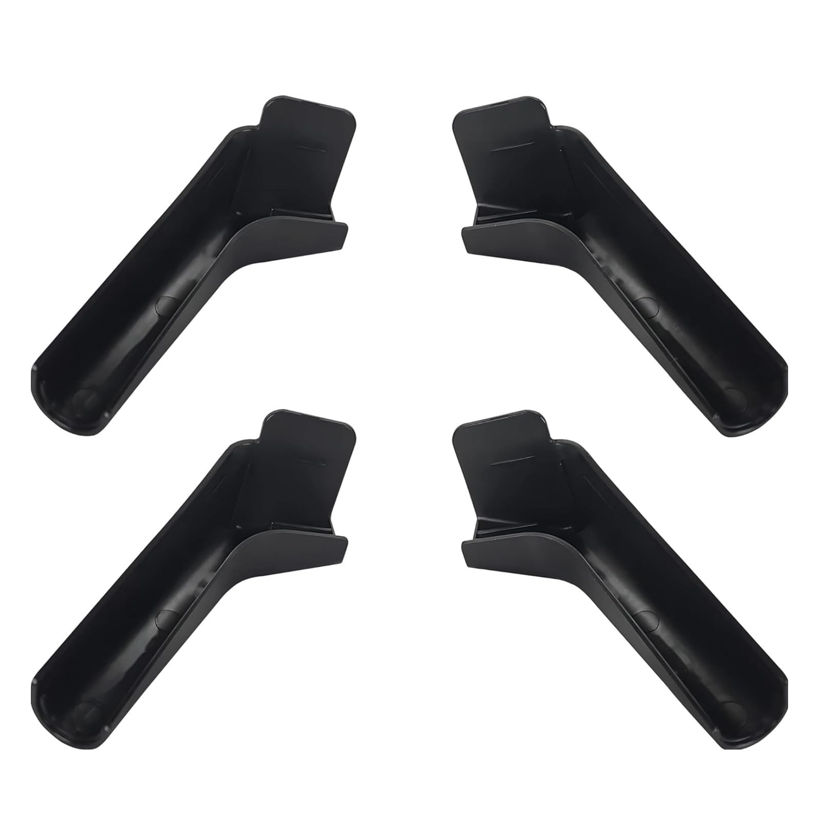 4 PCS RV Roof Rain Gutter, Direct Drainage Rainwater Diversion Extender, 1:1 ...