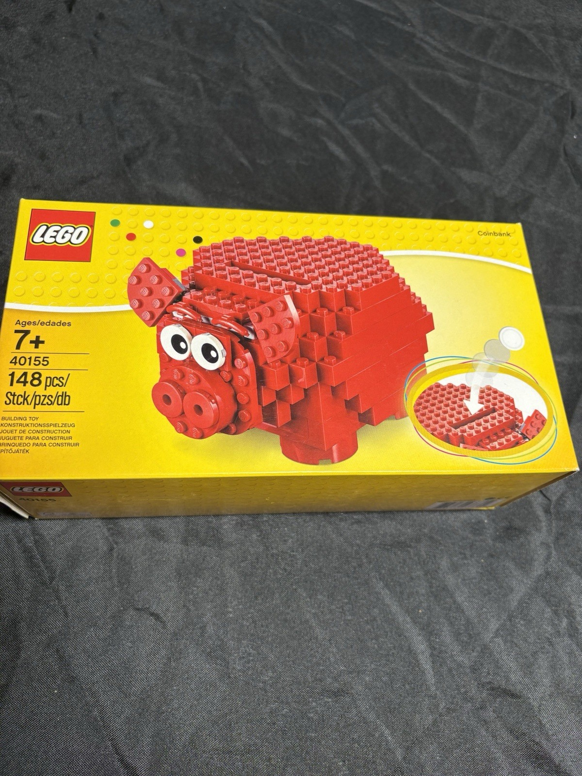 LEGO Set 40155 Piggy Coin Bank Exclusive Brand New In Factory Sealed Box