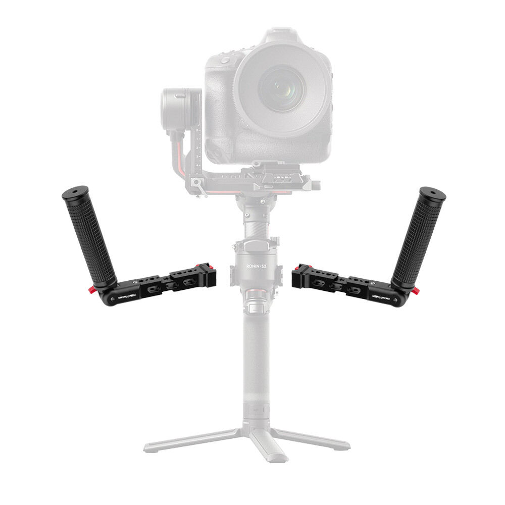 RS Dual Handle Sling Grip L Bracket Clamp Mount for DJI RS2 RSC2 RS3 Pro Gimbal