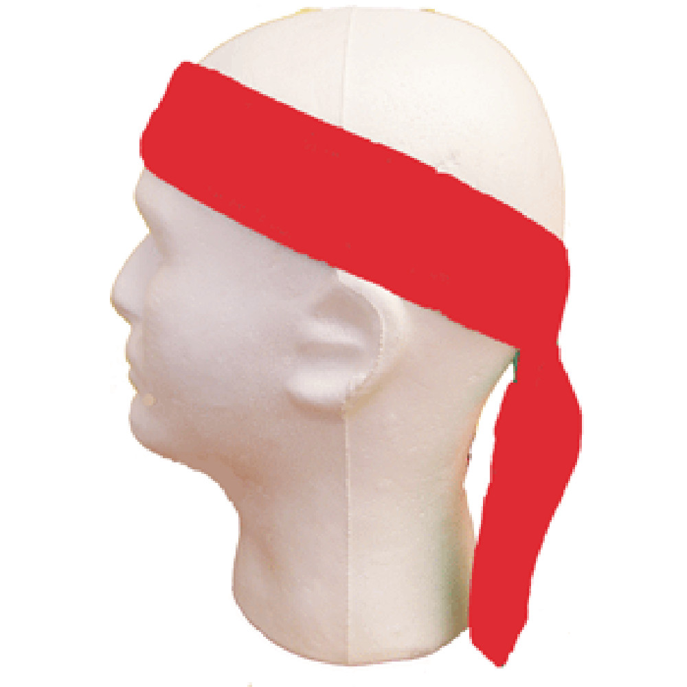 5 PIECE PACK MIRACOOL COOLING HEADBANDS - RED - #954-RED