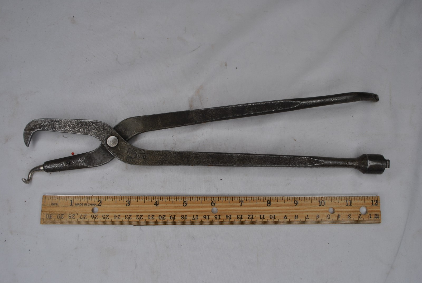 Snap On Tools USA 131A 13” Long Drum Brake Spring Pliers Made In USA