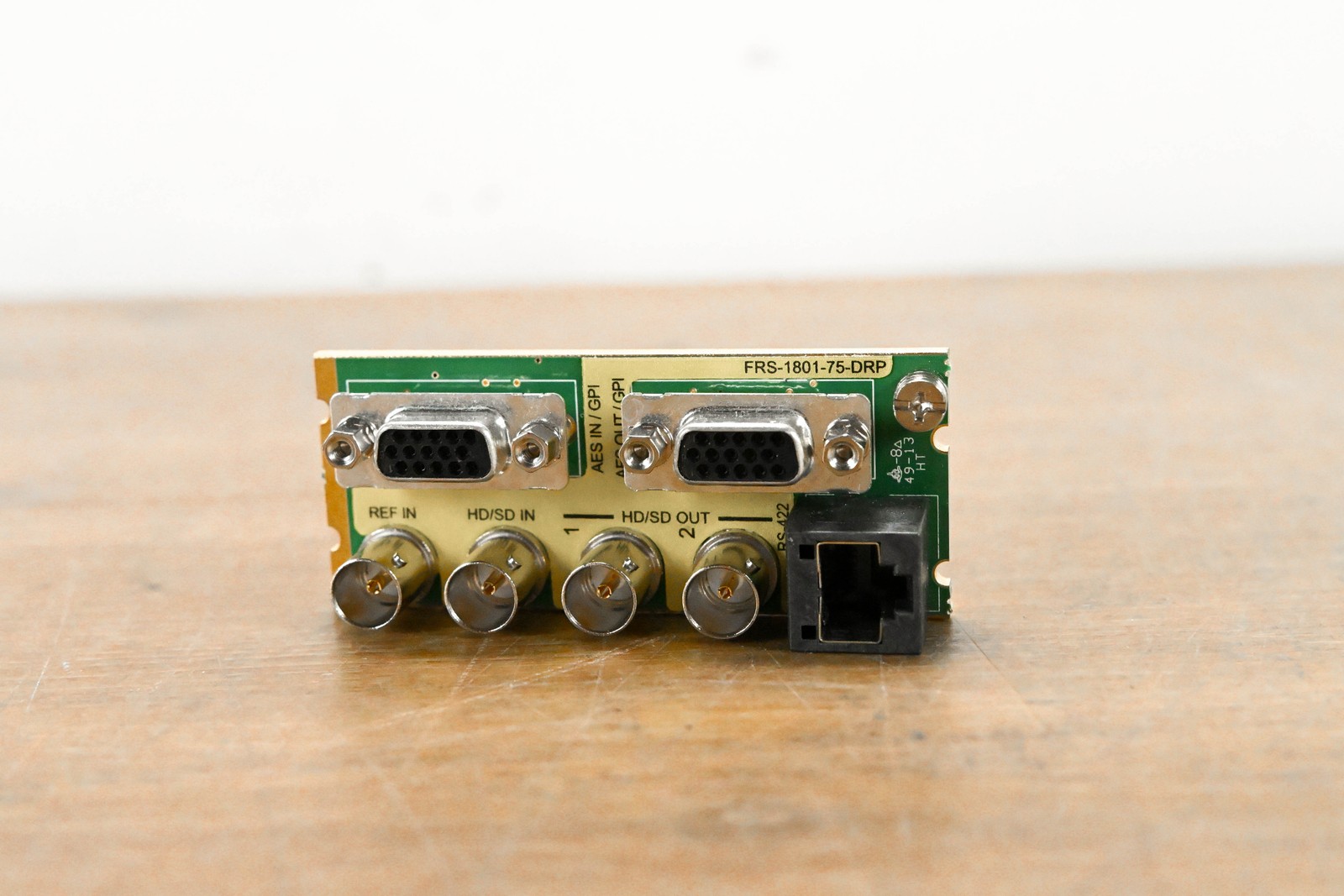 Miranda FRS-1801-75-DRP Rear I/O Module for Densité Frame CG0113H