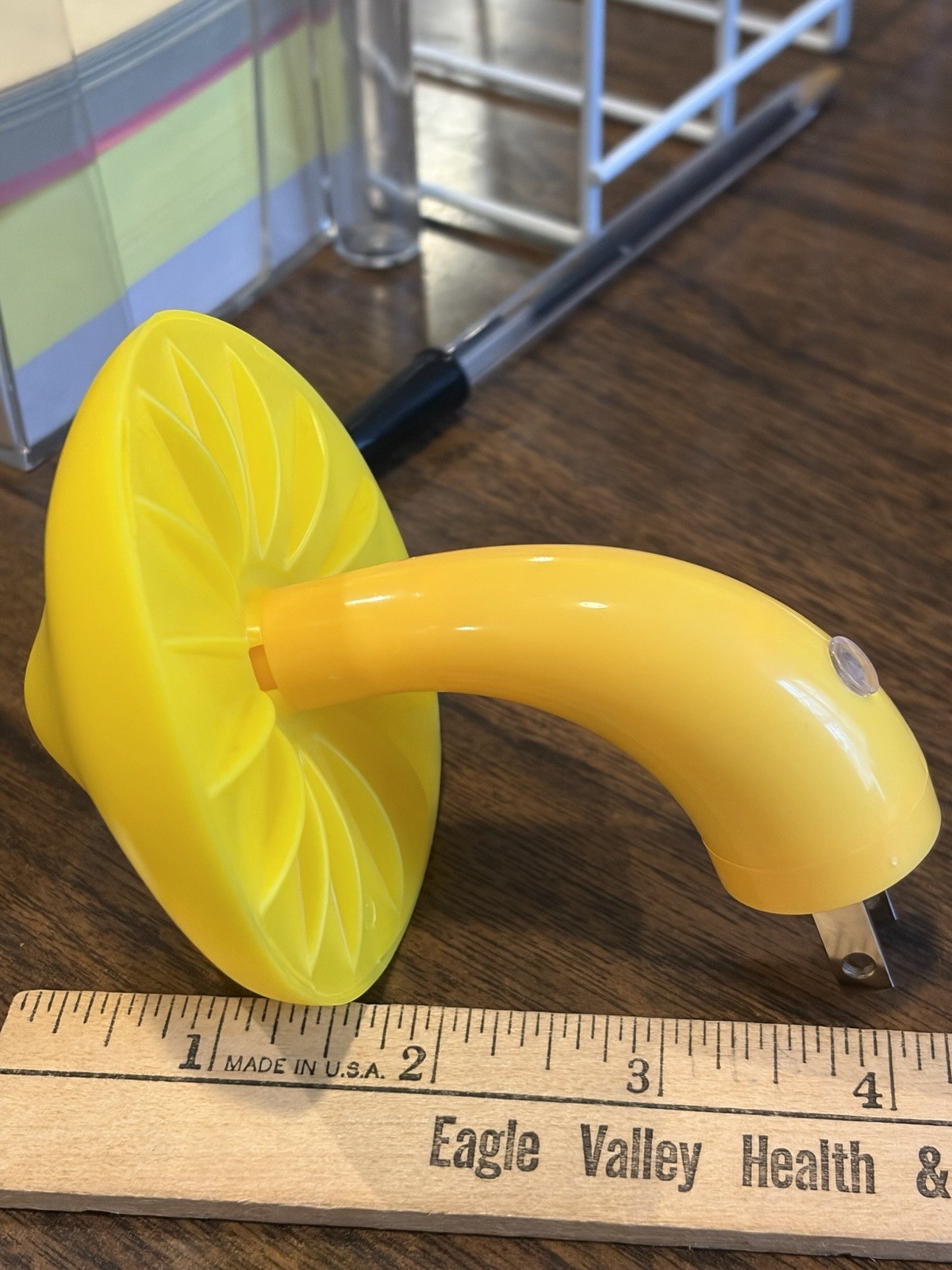 4” Mushroom Plug-in LED Bedside Night Light Learning Light Control Sensor Yellow