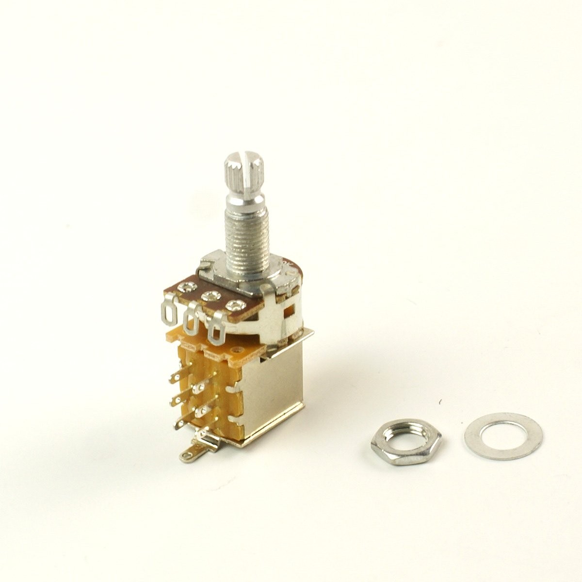A250K ohm Push Pull Audio Taper Electric Guitar Potentiometer Control Switch Pot