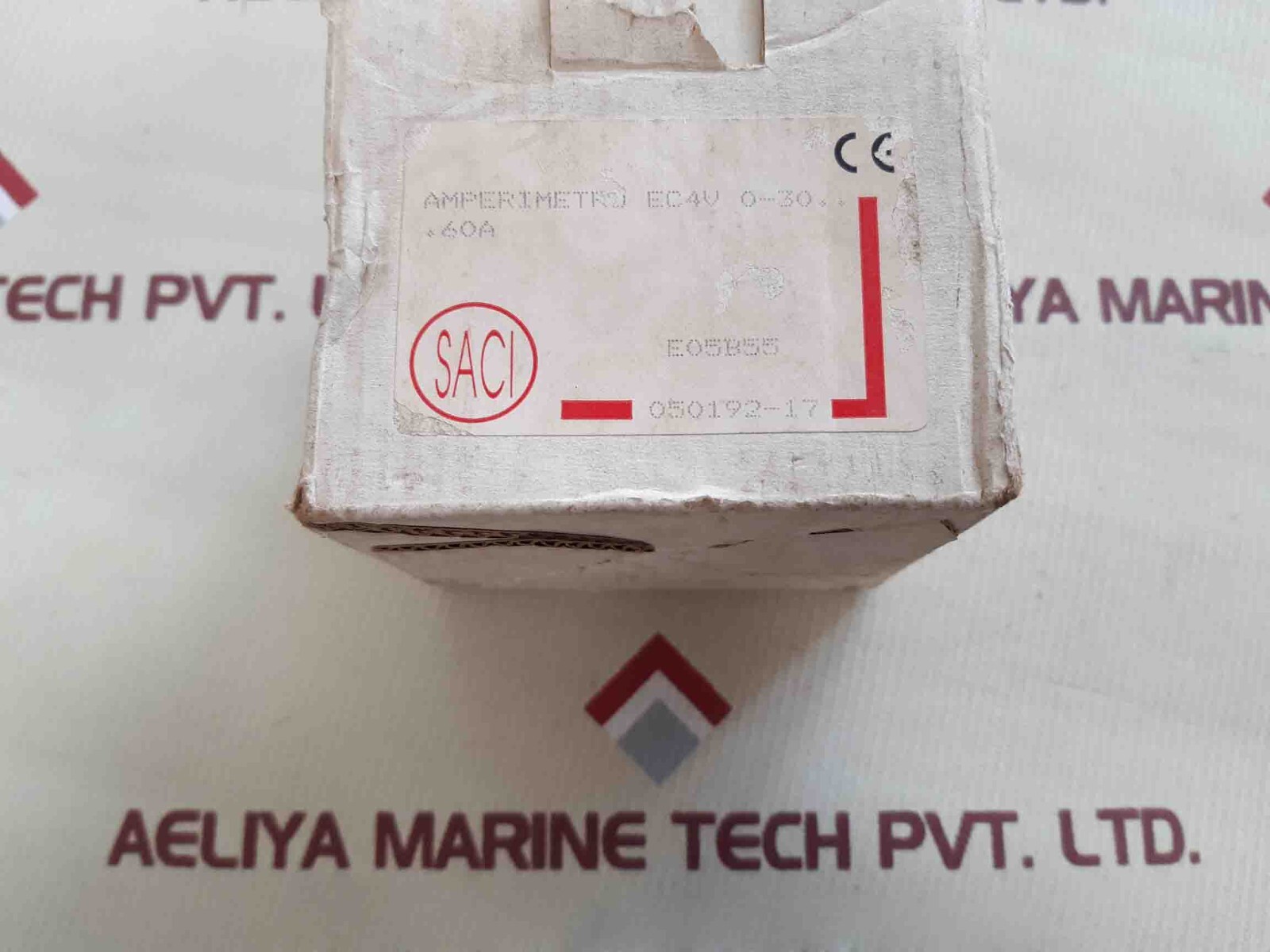 Saci ammeter ec4v 0-30 60a
