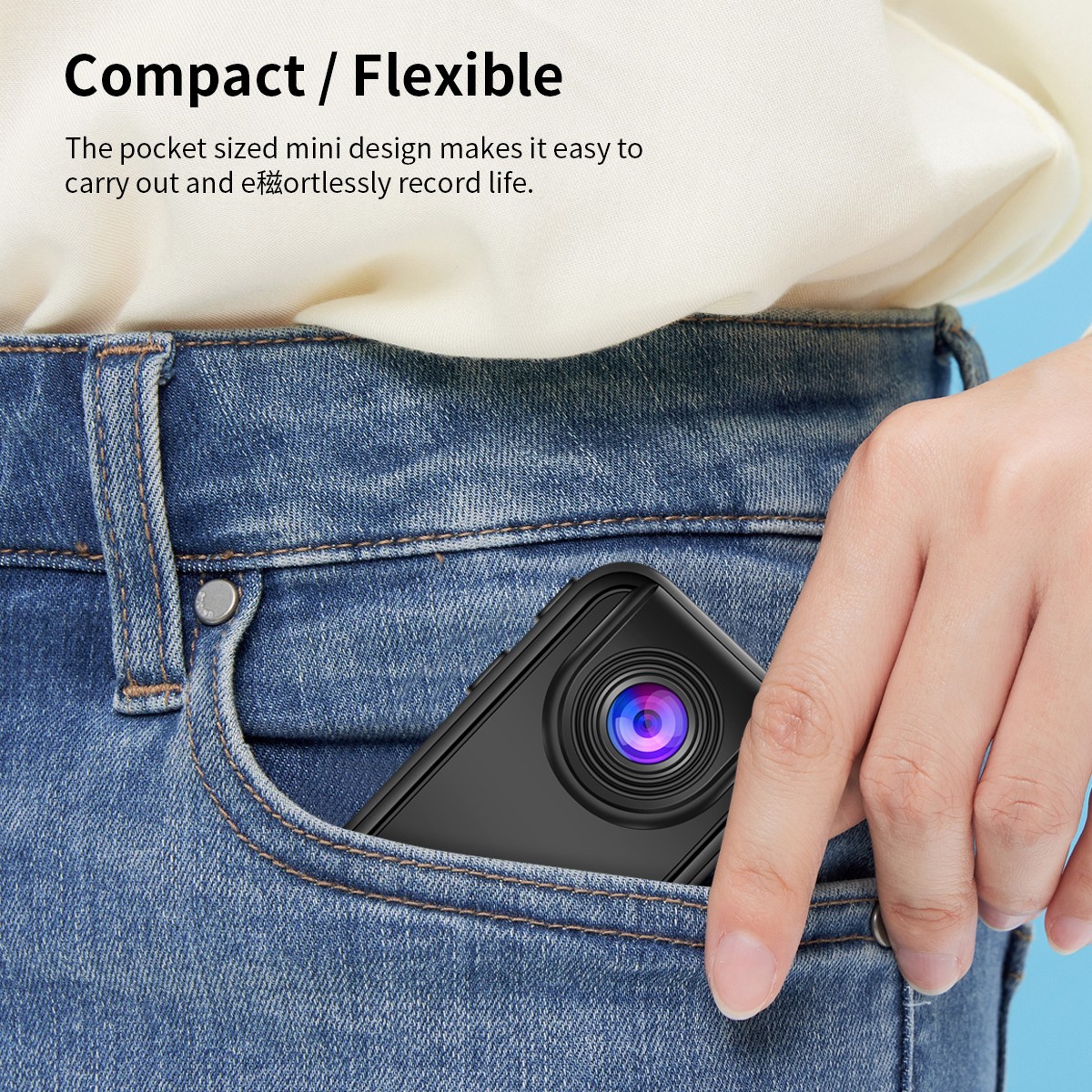 2K Ultra HD Action Camera 400W Pixel Video Recorder+Riding Fixed Bracket 120°